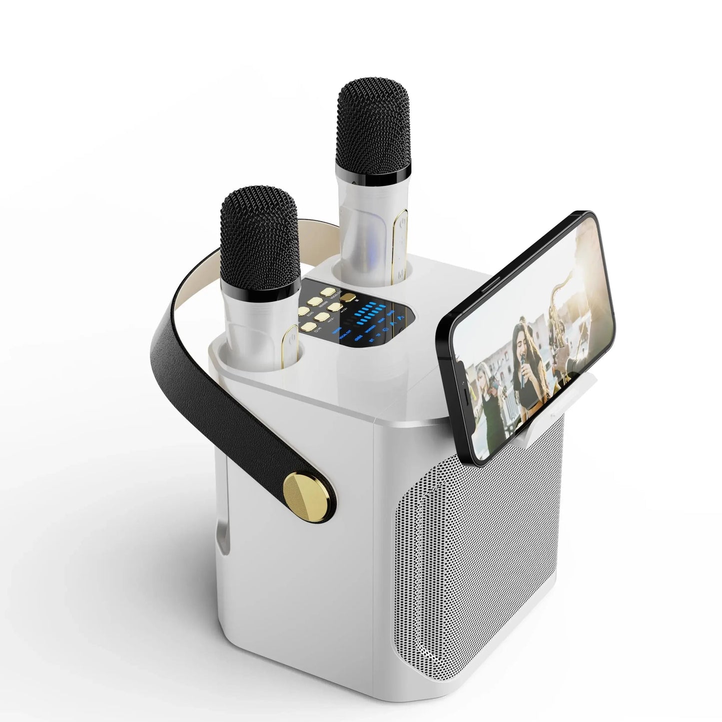 Clovia - Karaoke Bluetooth Speaker Portable 360 Degree Stereo