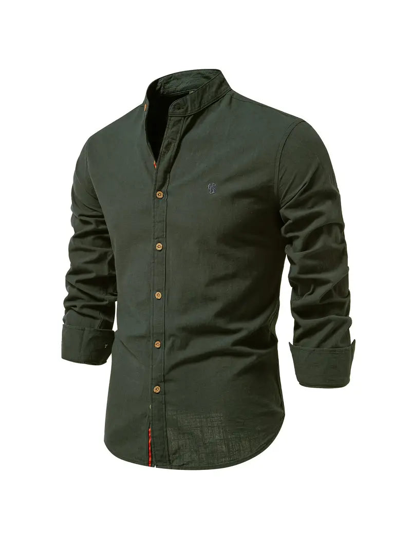 Blake - Stylish Men's Shirt with Buttons for Timeless Comfort