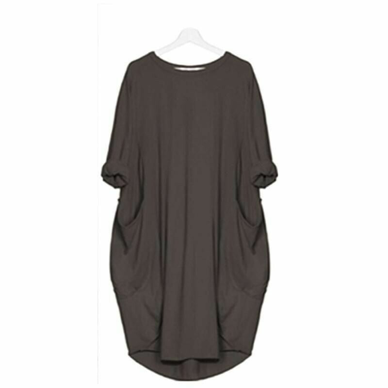 Aerith - Stylish and Comfortable Casual Women's Dress with Pockets