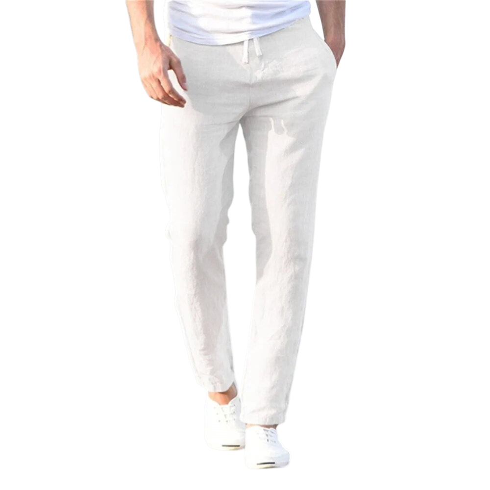 Ethan - Lightweight Casual Linen Pants for Comfortable Summer Days