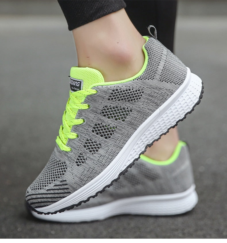 Leandra - Lightweight Women's Sneakers with Breathable Fabric and Extra Stability