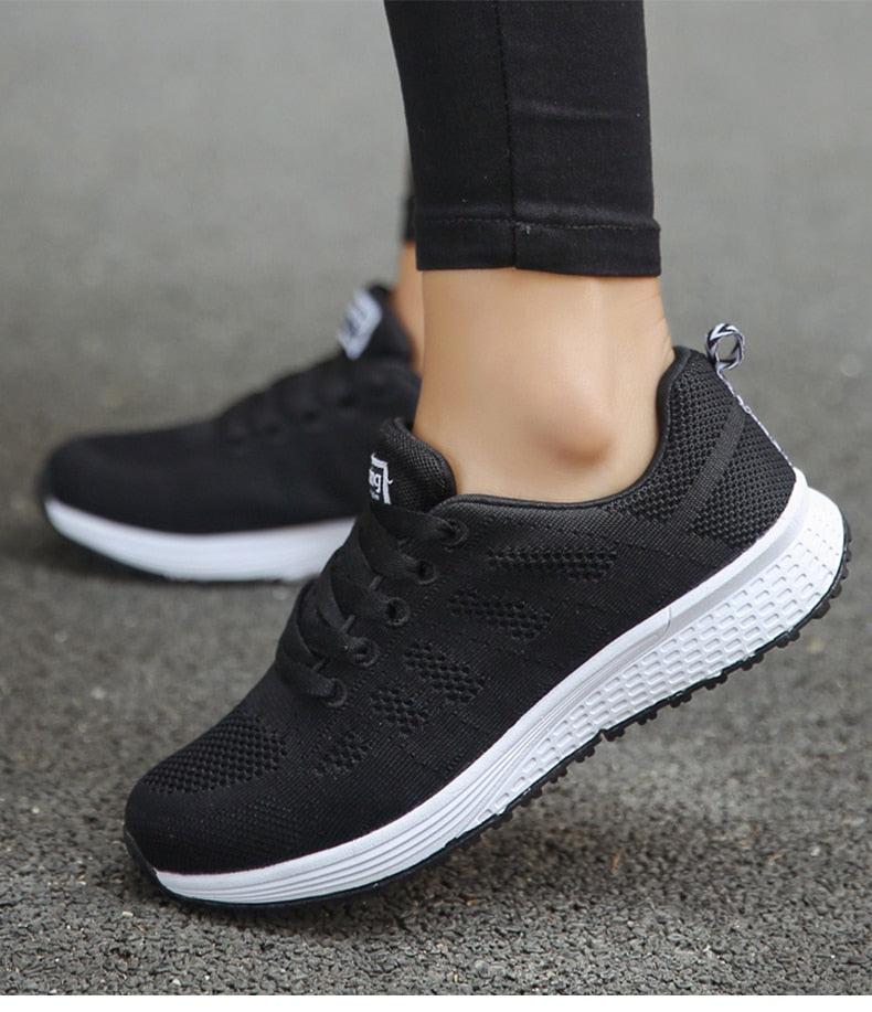 Leandra - Lightweight Women's Sneakers with Breathable Fabric and Extra Stability