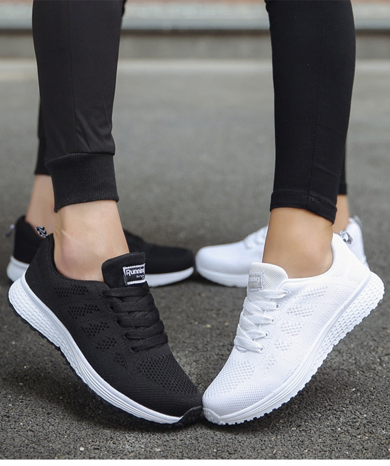 Leandra - Lightweight Women's Sneakers with Breathable Fabric and Extra Stability