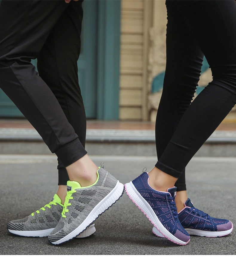 Leandra - Lightweight Women's Sneakers with Breathable Fabric and Extra Stability