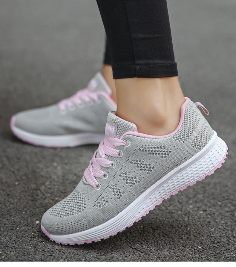 Leandra - Lightweight Women's Sneakers with Breathable Fabric and Extra Stability