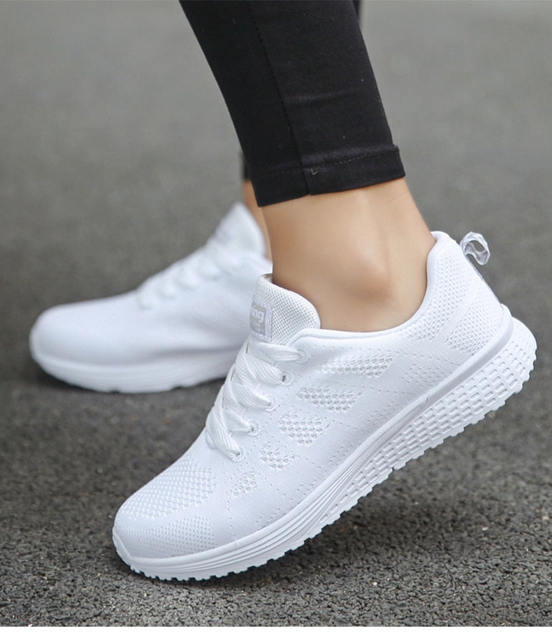 Leandra - Lightweight Women's Sneakers with Breathable Fabric and Extra Stability