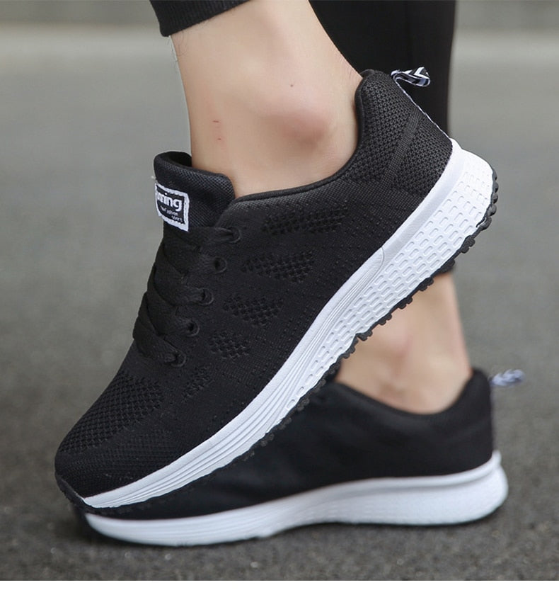 Leandra - Lightweight Women's Sneakers with Breathable Fabric and Extra Stability
