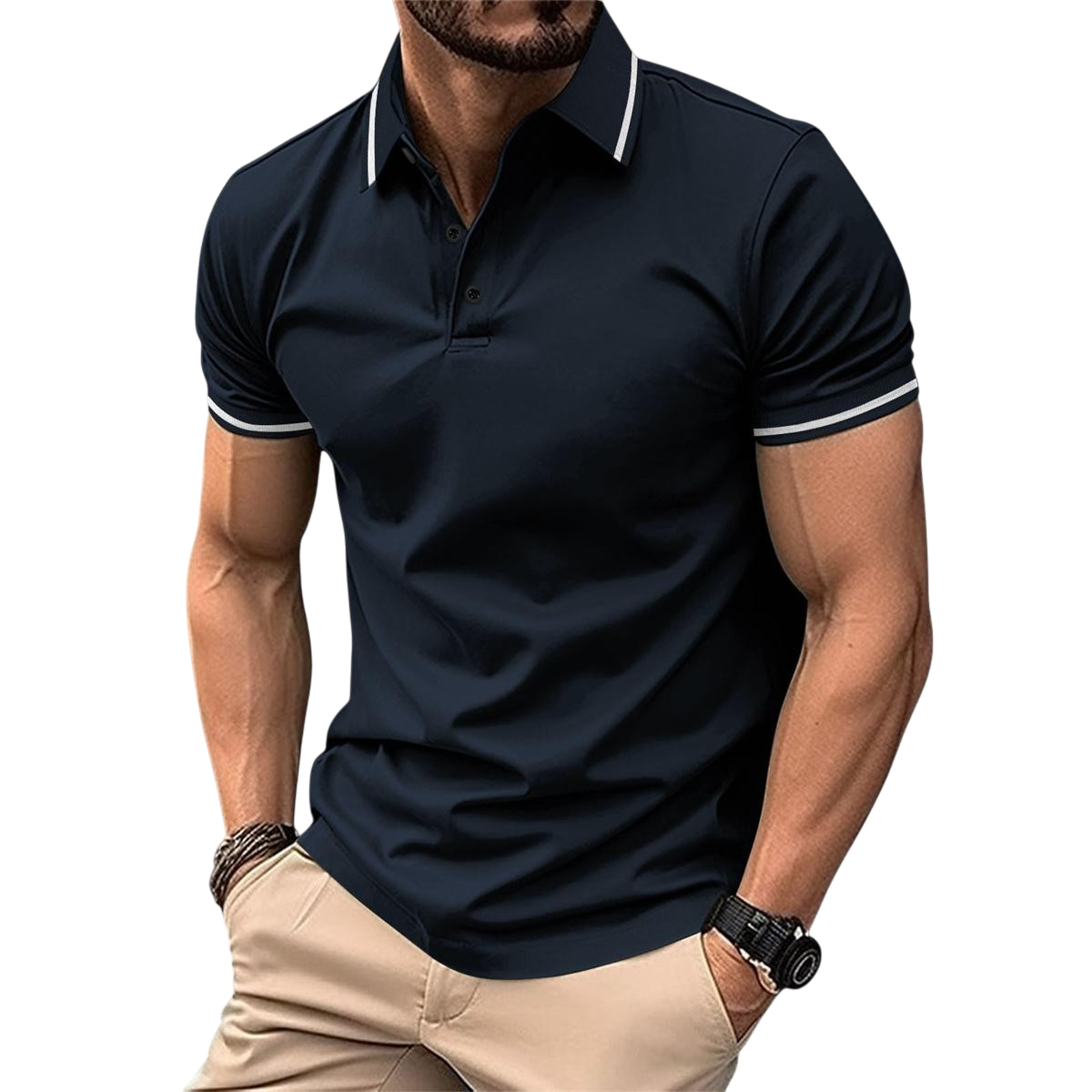 Lennox - Classic Men's Polo Shirt for Effortless Style