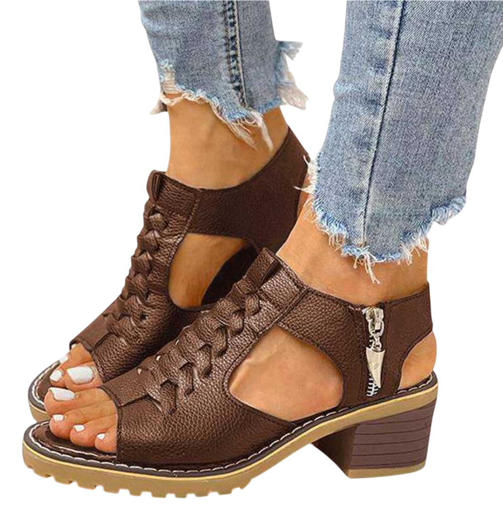 Olivia - Stylish High-Heeled Sandals for Confident Women