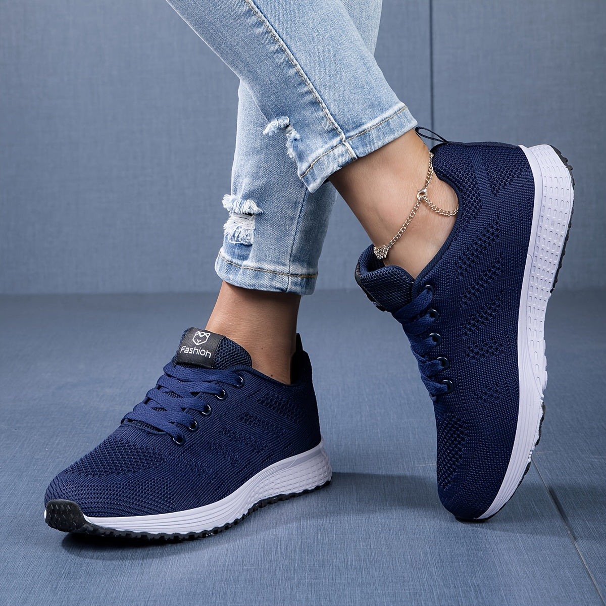 Leela - Stylish Knitted Sneakers for Outdoor Adventures