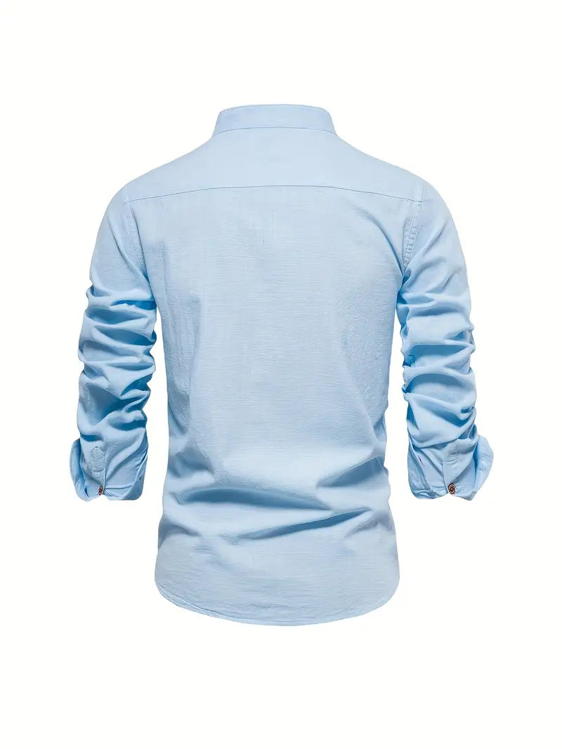 Blake - Stylish Men's Shirt with Buttons for Timeless Comfort