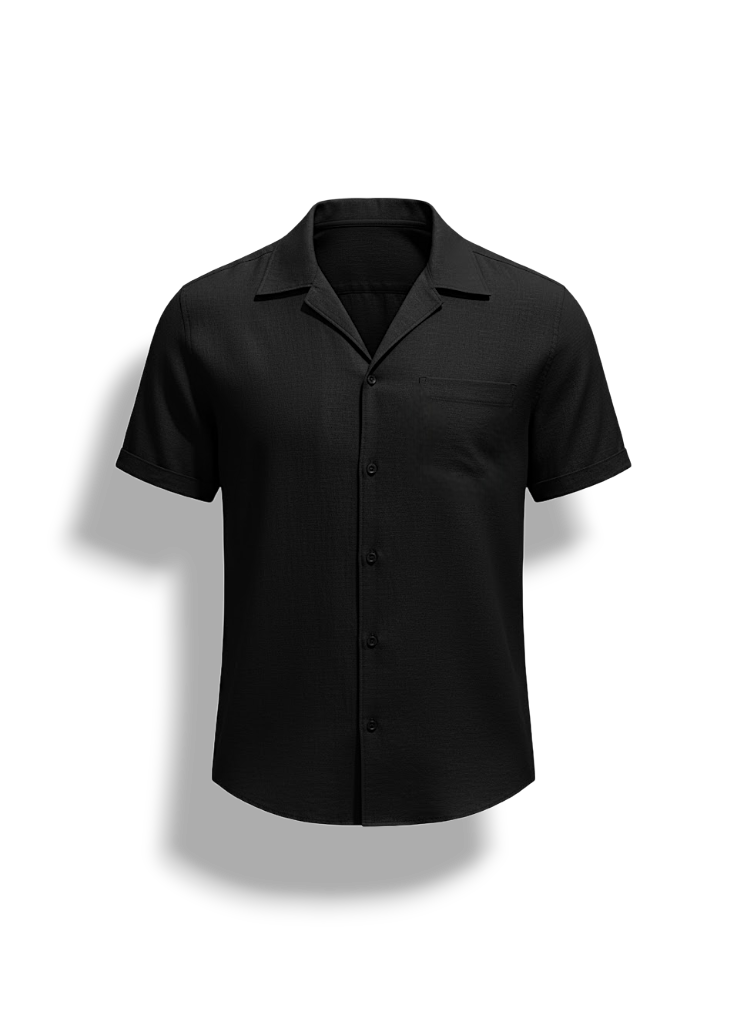 Morris - Stylish Short-Sleeved Men's Shirt for Casual Elegance