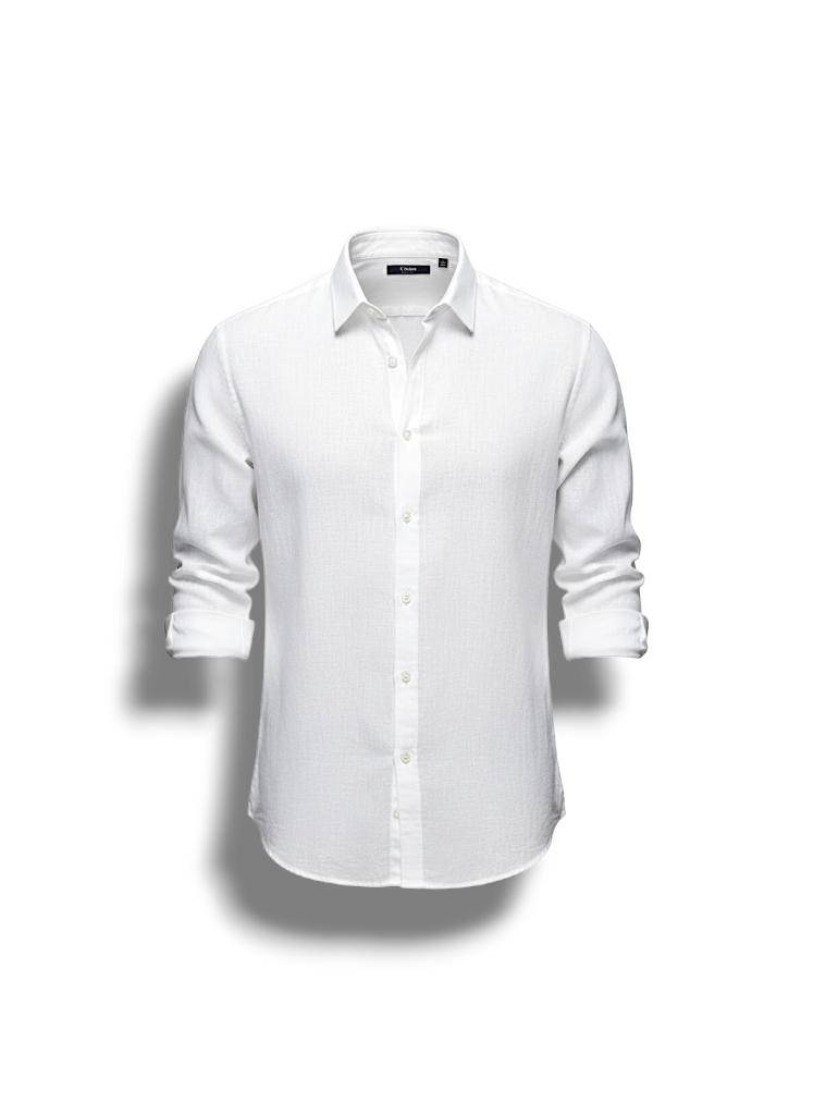 Ned - Stylish Men's Long-Sleeved Shirt for Casual Elegance