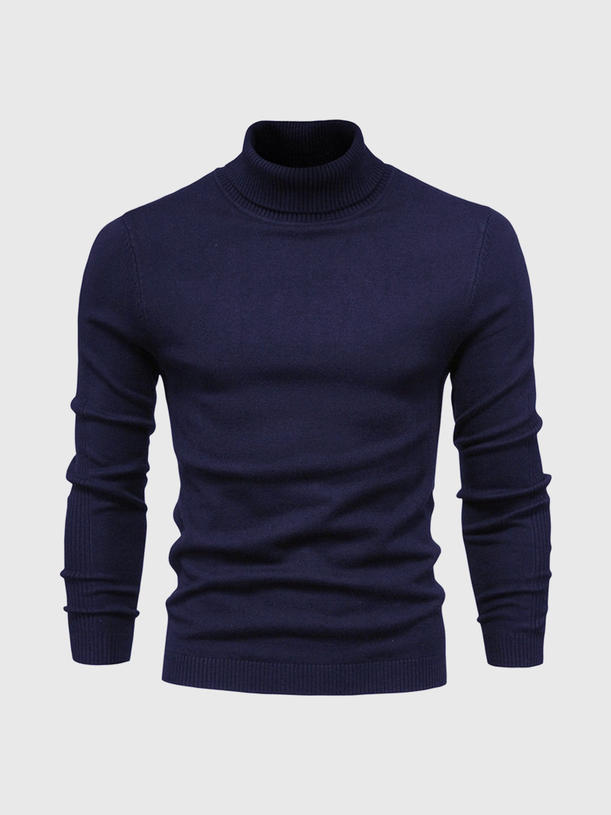 Ezekiel - Stylish Men's Turtleneck Sweater in Soft Cotton
