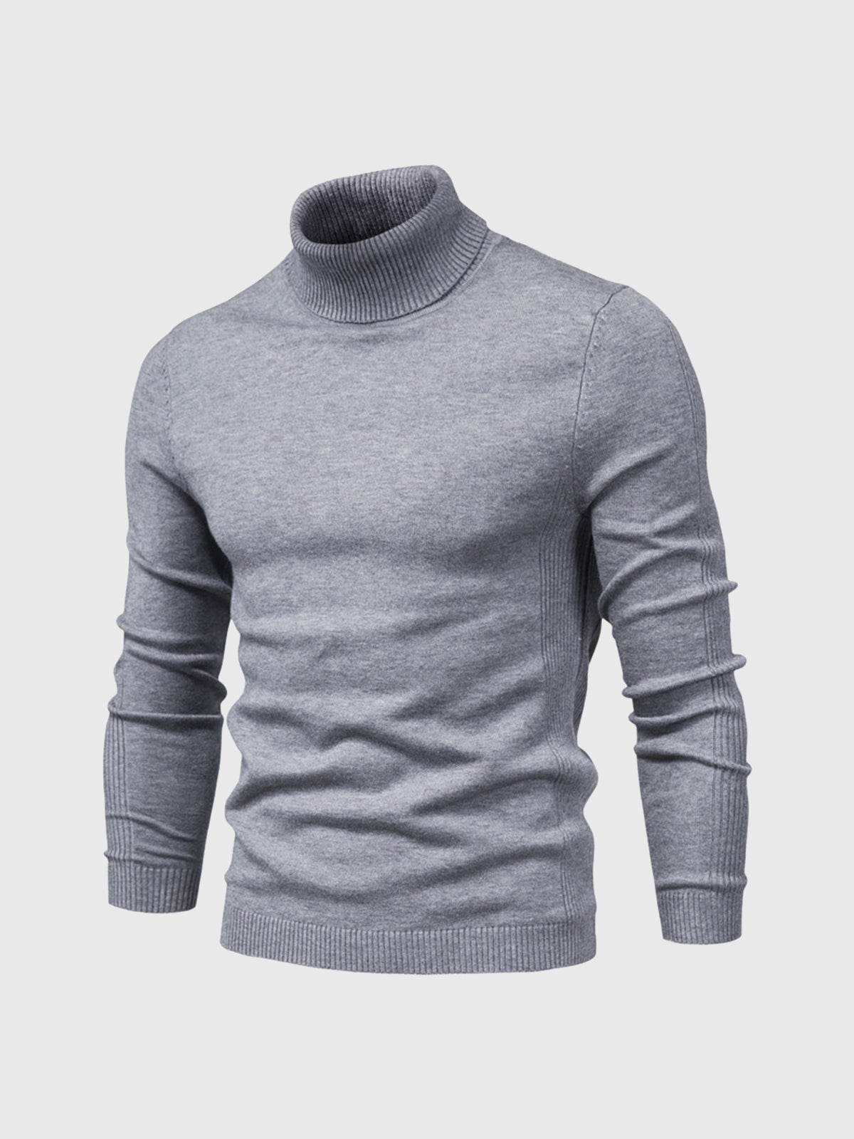 Ezekiel - Stylish Men's Turtleneck Sweater in Soft Cotton