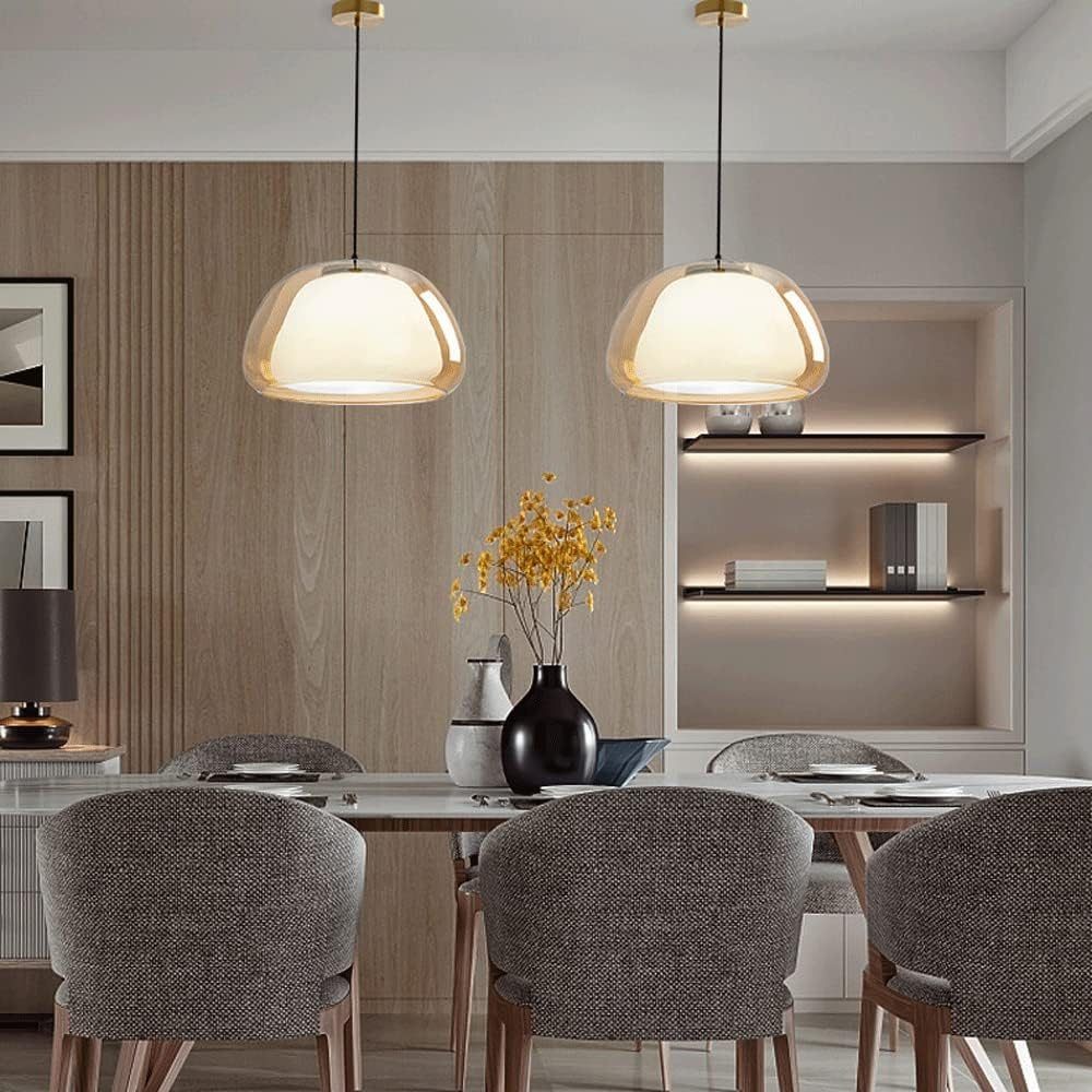 Ceiluxe - Copper Glass Pendant Lamp