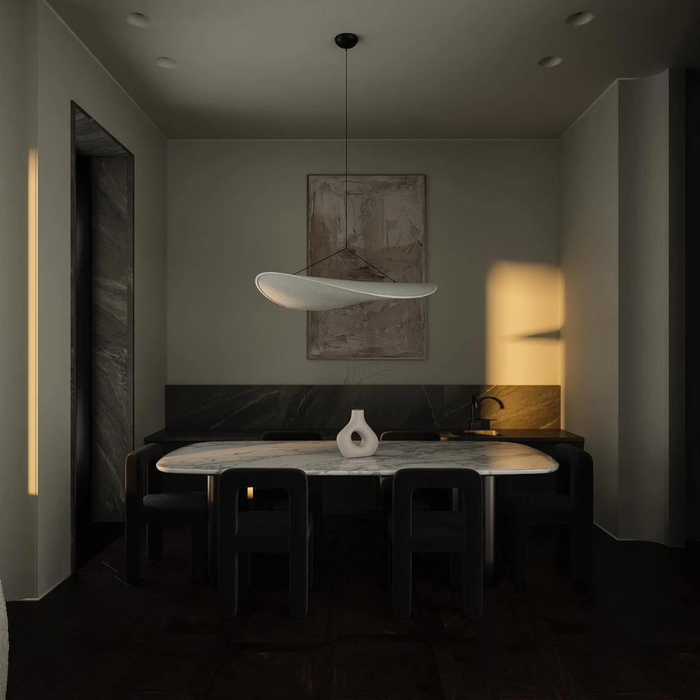 Villaura - Japandi Pendant Light With Modern Minimalist Design