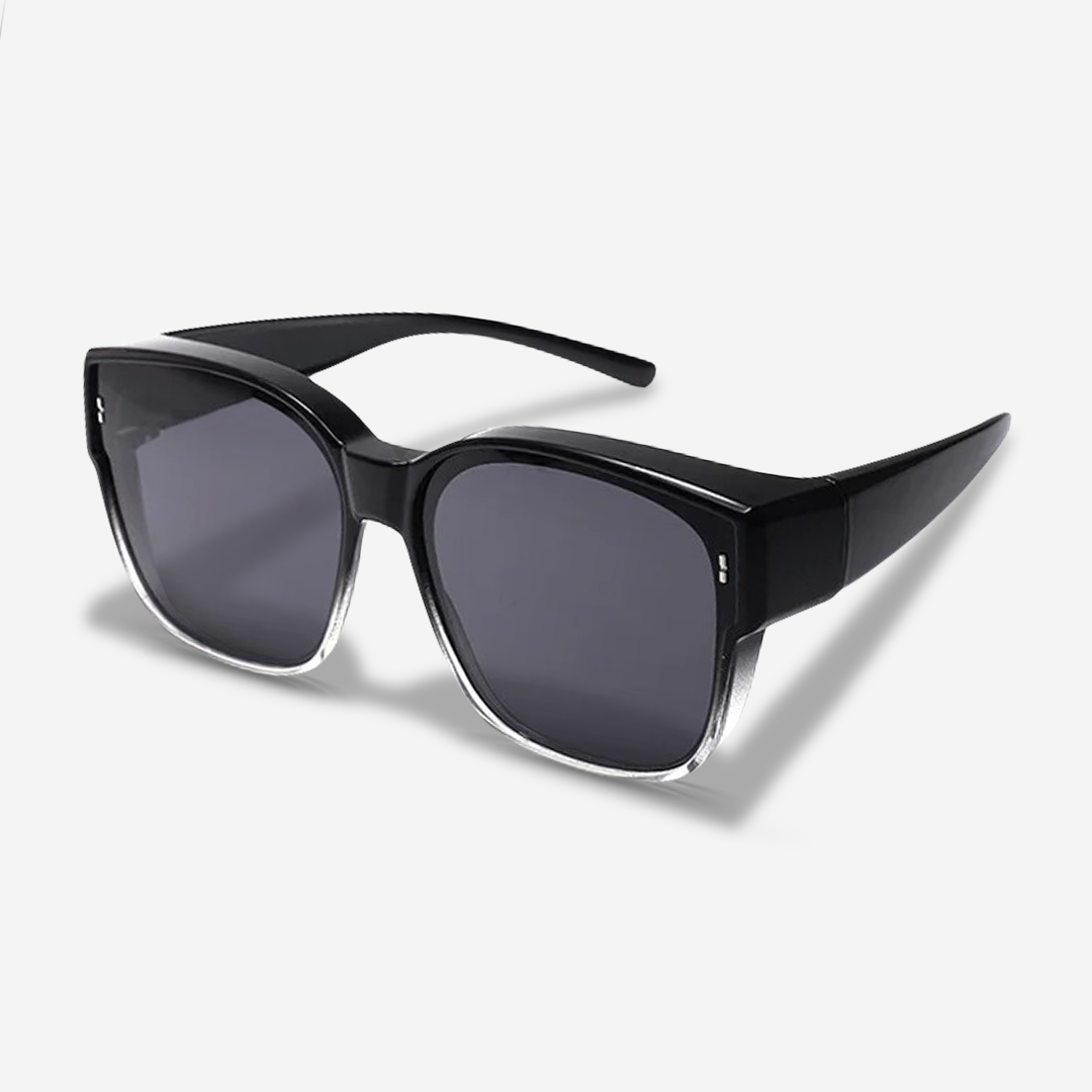 Ashleigh - Stylish Clip-On Sunglasses for Prescription Eyewear Users
