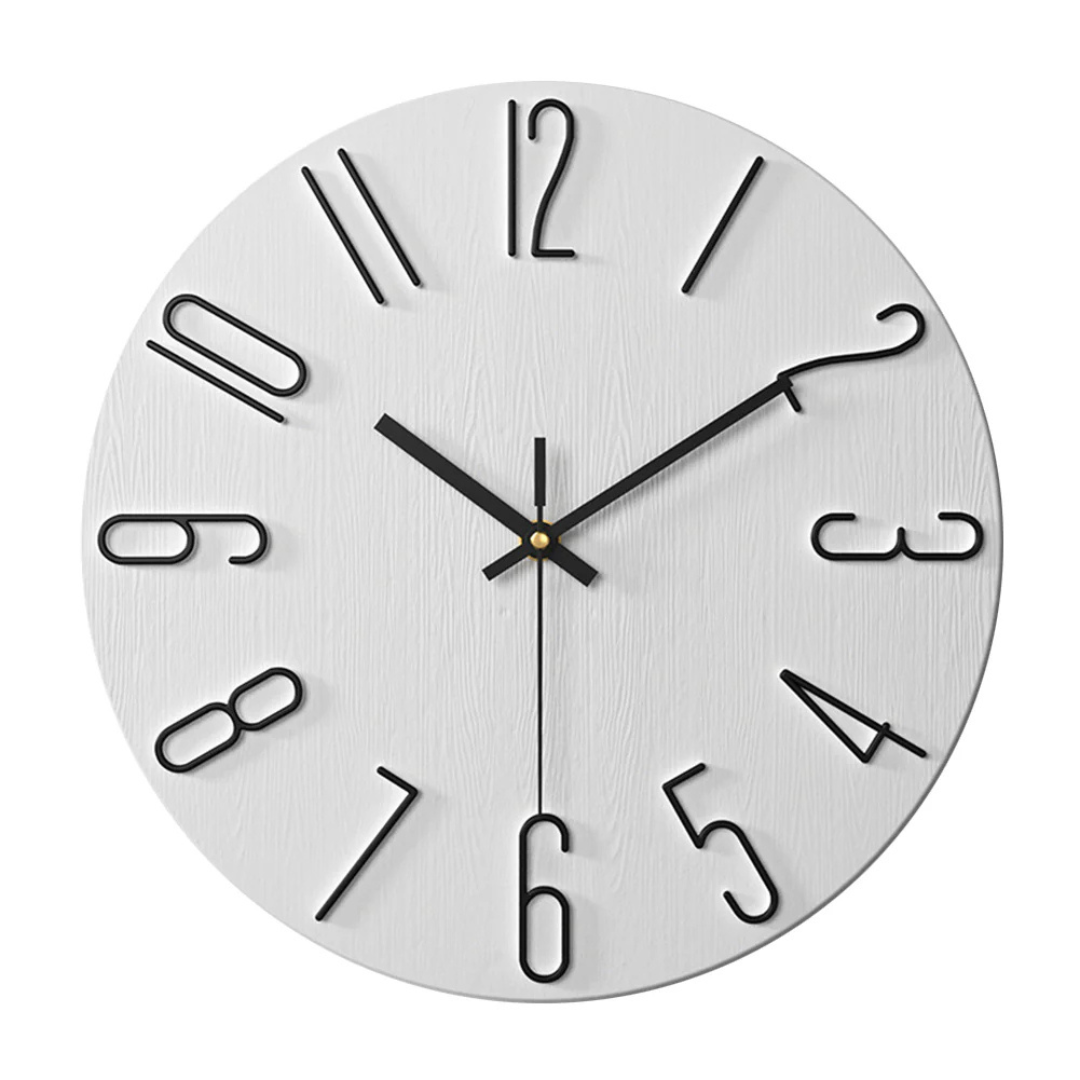Faucetra - Modern Wall Clock For Living Room Minimalist Design