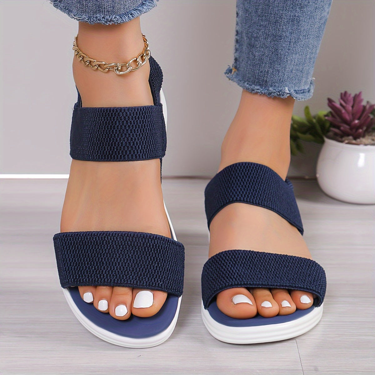 Francine - Elegant Women's Orthopedic Sandals With Foam Sole