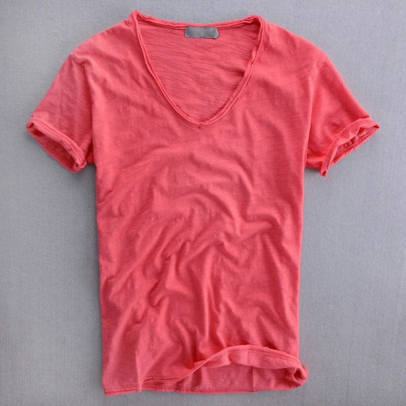 Emanuel - Elegant Cotton T-shirt for Sophisticated Occasions