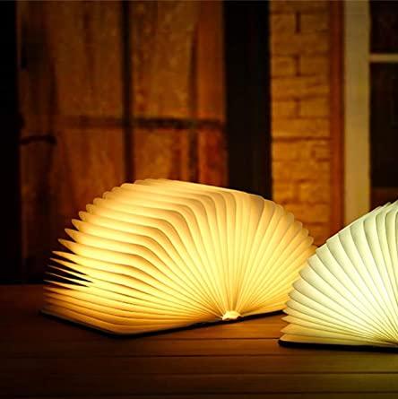 Renvia - Enchanted Book Lamp Open Pages Desk Light Warm Glow