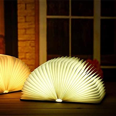 Renvia - Enchanted Book Lamp Open Pages Desk Light Warm Glow