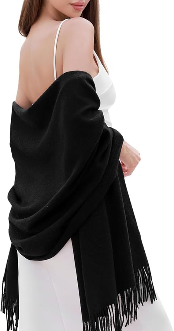 Hallie - Cashmere Scarf for Women Soft Warm Winter Shawl