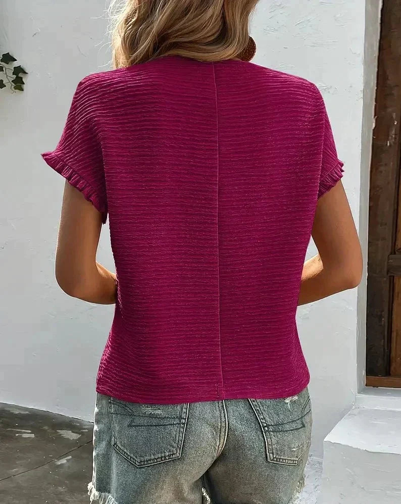 Clarissa - Chic Women's Summer Shirt for Effortless Style