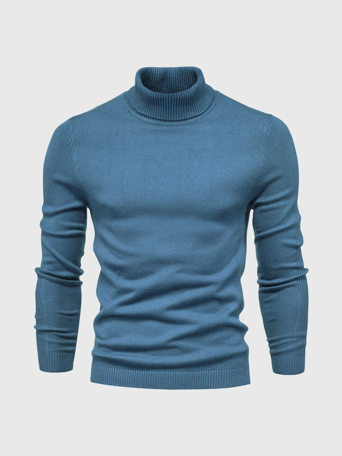 Ezekiel - Stylish Men's Turtleneck Sweater in Soft Cotton