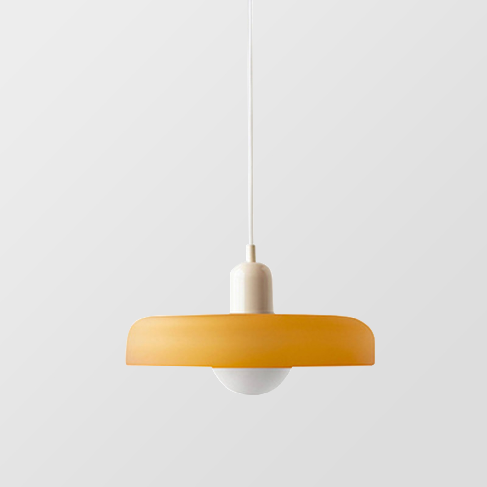 GleaMore - Bauhaus Pendant Light in Stylish Colored Glass