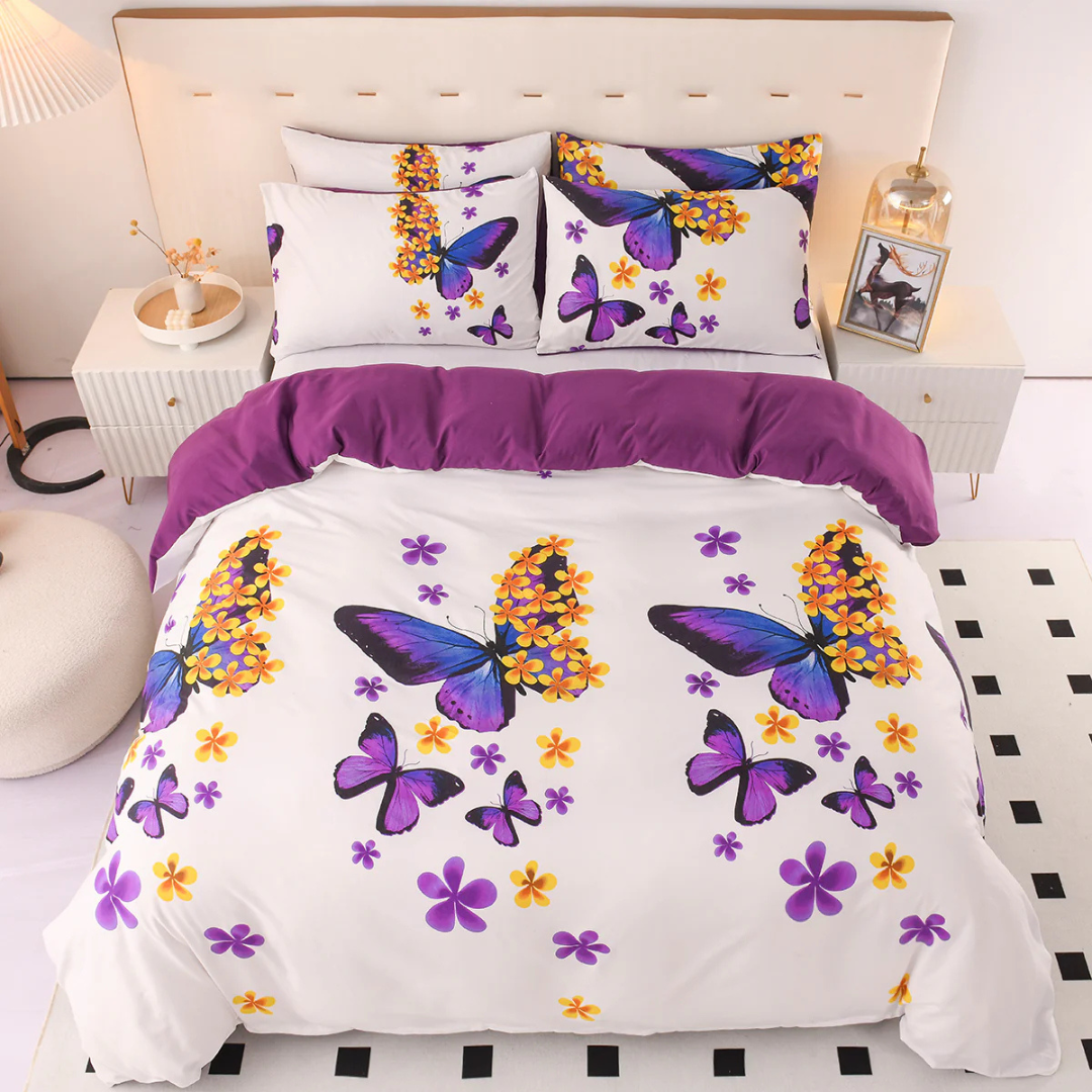 Ornesta - Tova Luxury Duvet Cover Set for Modern Bedrooms Breathable