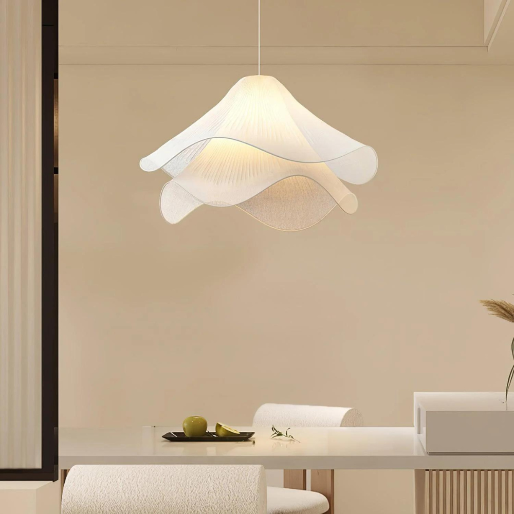 Havendell - Ambient Pendant Lamp With Fluid Shade For Living