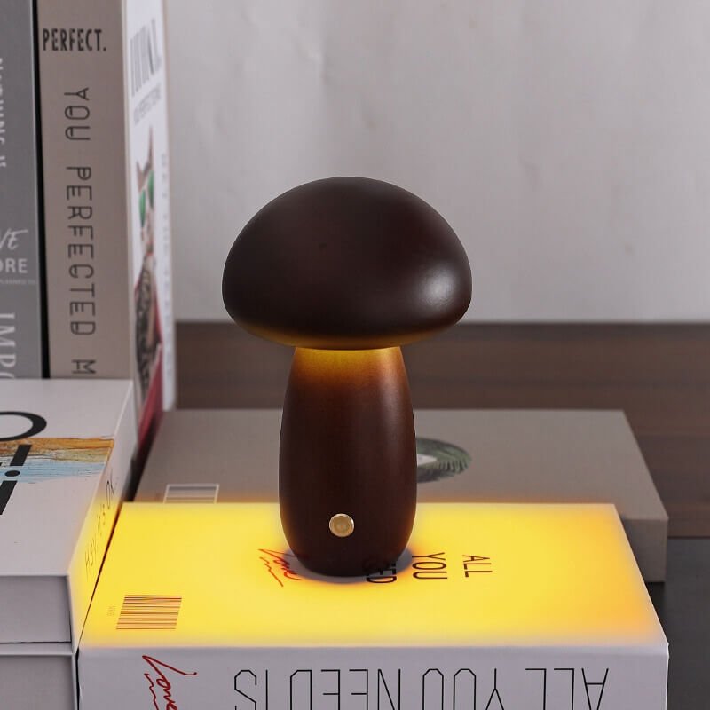 Candelis - Mushroom Night Lamp With Warm Soft Glow LED Ambient