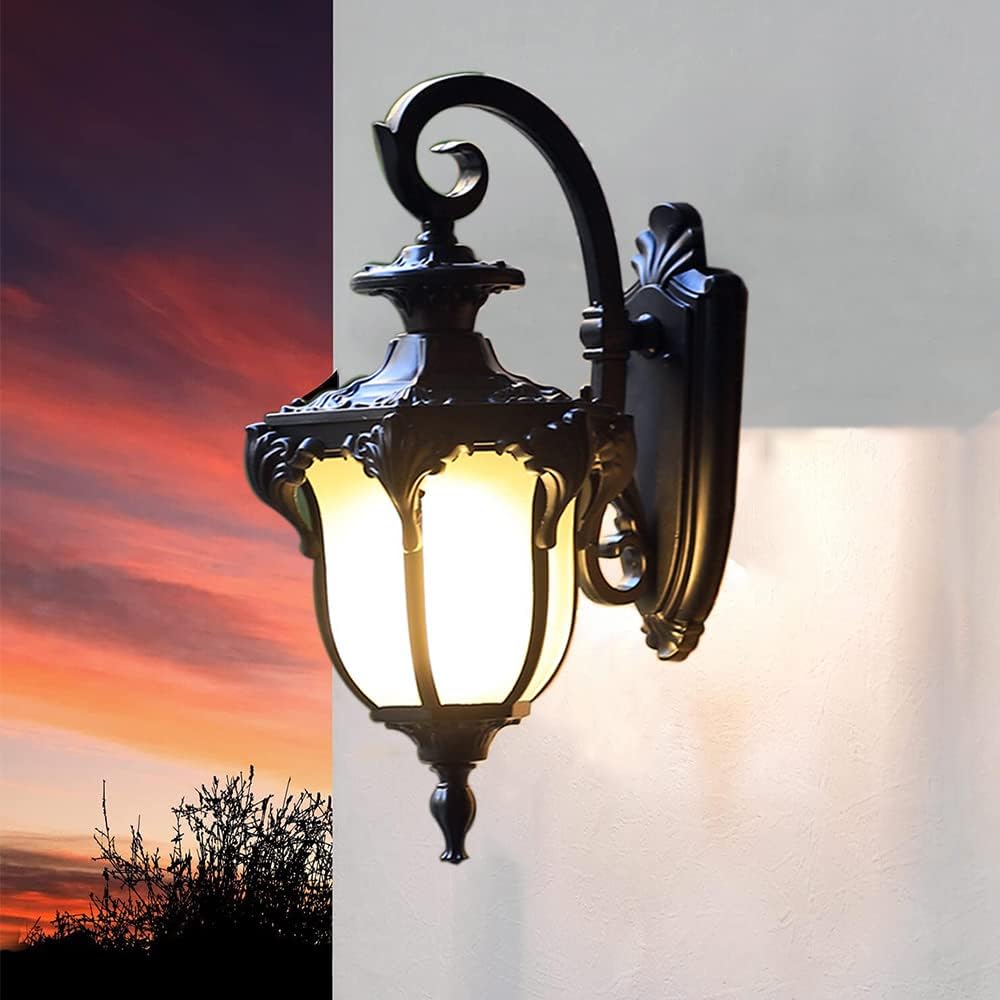 Glowlyn - Vintage Outdoor Wall Lamp Weather Resistant For Patio