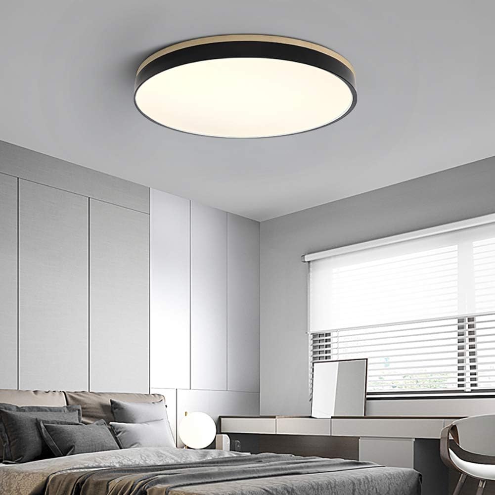 Clarova - Modern Wood LED Ceiling Light Flush Mount For Style