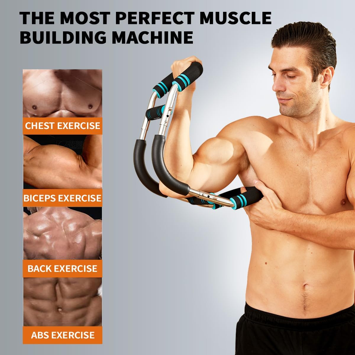 Benchora - TwisterFlex Adjustable Power Twister For Forearms Chest Gym