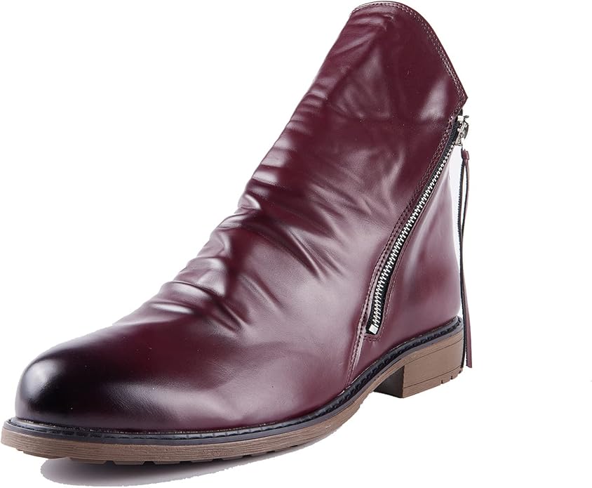 Adam - Hugo Stylish Zipper Boots for Men - All Season Elegance