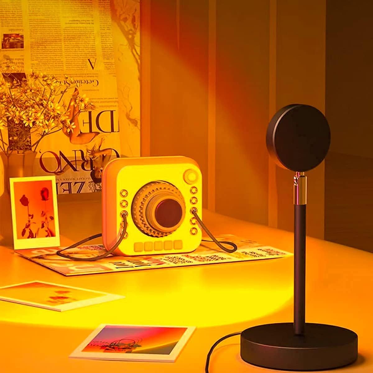 Outora - Cozy Sunset Lamp for Relaxing Home Ambiance Light