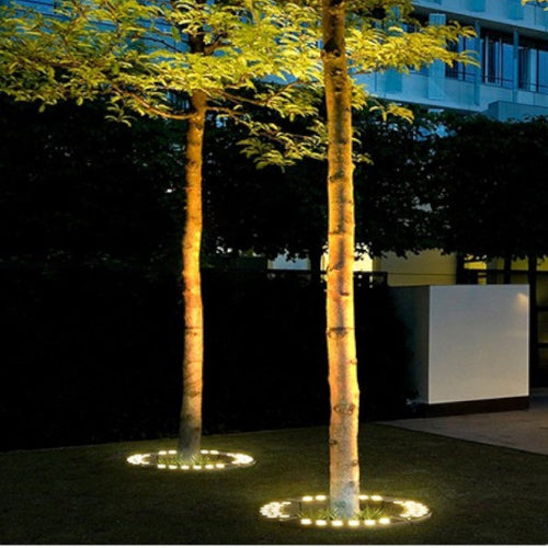 Glowiq - Elegant Outdoor Tree Spotlights Warm White LED Garden Lights for Landscapes
