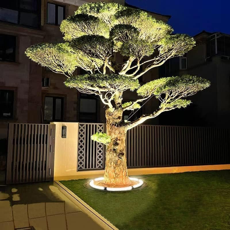 Glowiq - Elegant Outdoor Tree Spotlights Warm White LED Garden Lights for Landscapes