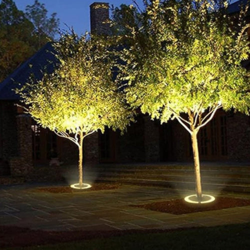 Glowiq - Elegant Outdoor Tree Spotlights Warm White LED Garden Lights for Landscapes