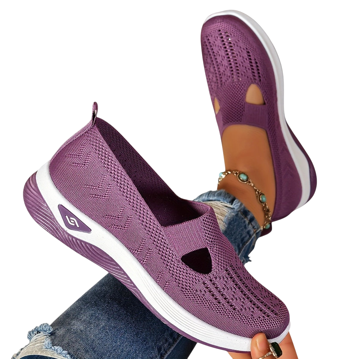 Melody - Stylish Women's Orthopedic Slip-On Shoes for Maximum Comfort