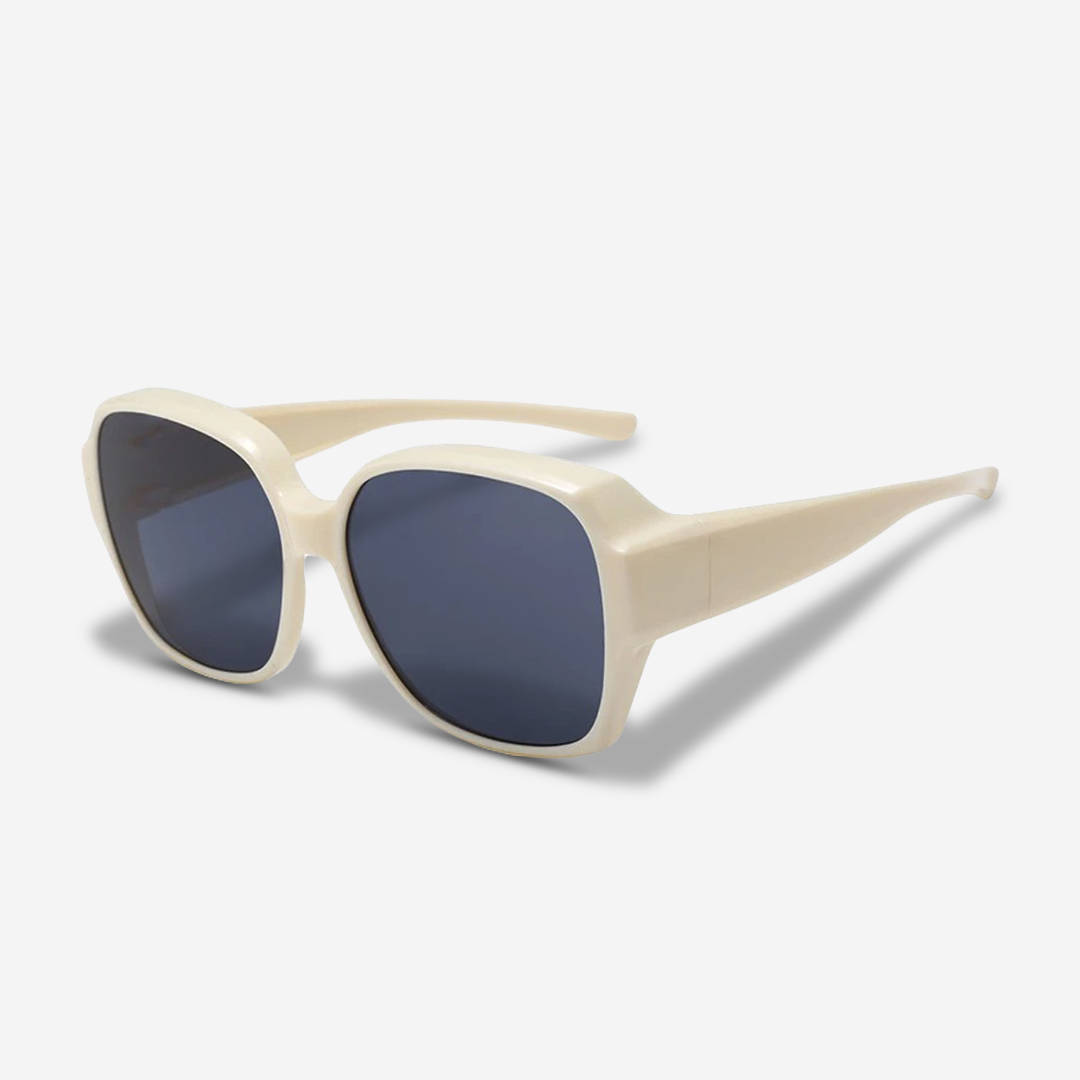Ashleigh - Stylish Clip-On Sunglasses for Prescription Eyewear Users