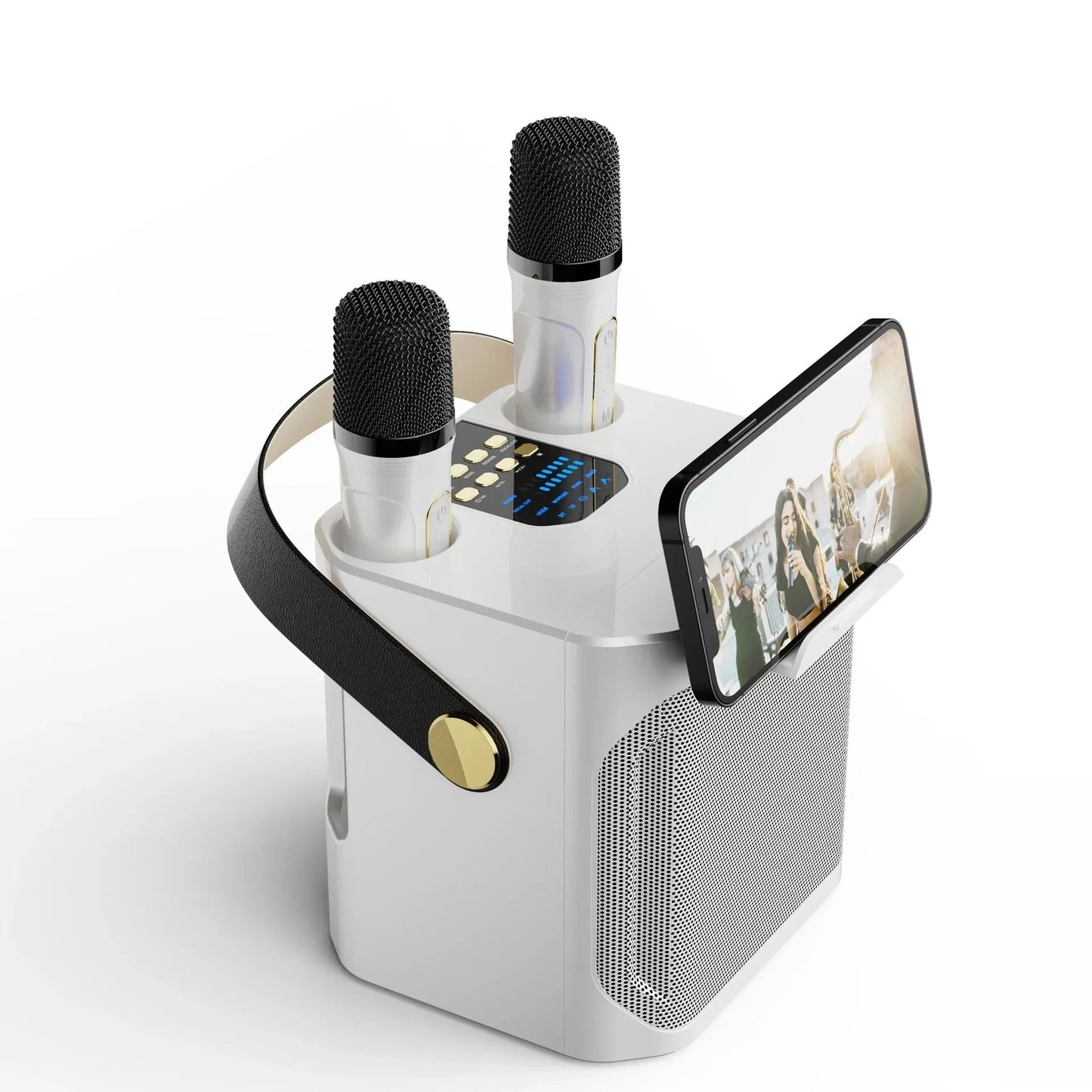 Clovia - Karaoke Bluetooth Speaker Portable 360 Degree Stereo