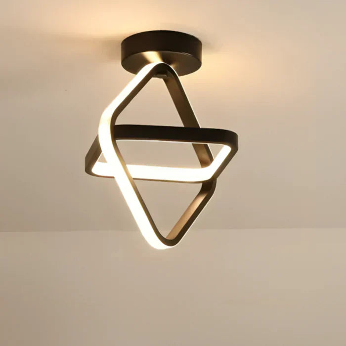 Lior Lit - Modern Energy-Efficient LED Ceiling Light with Double Ring Design