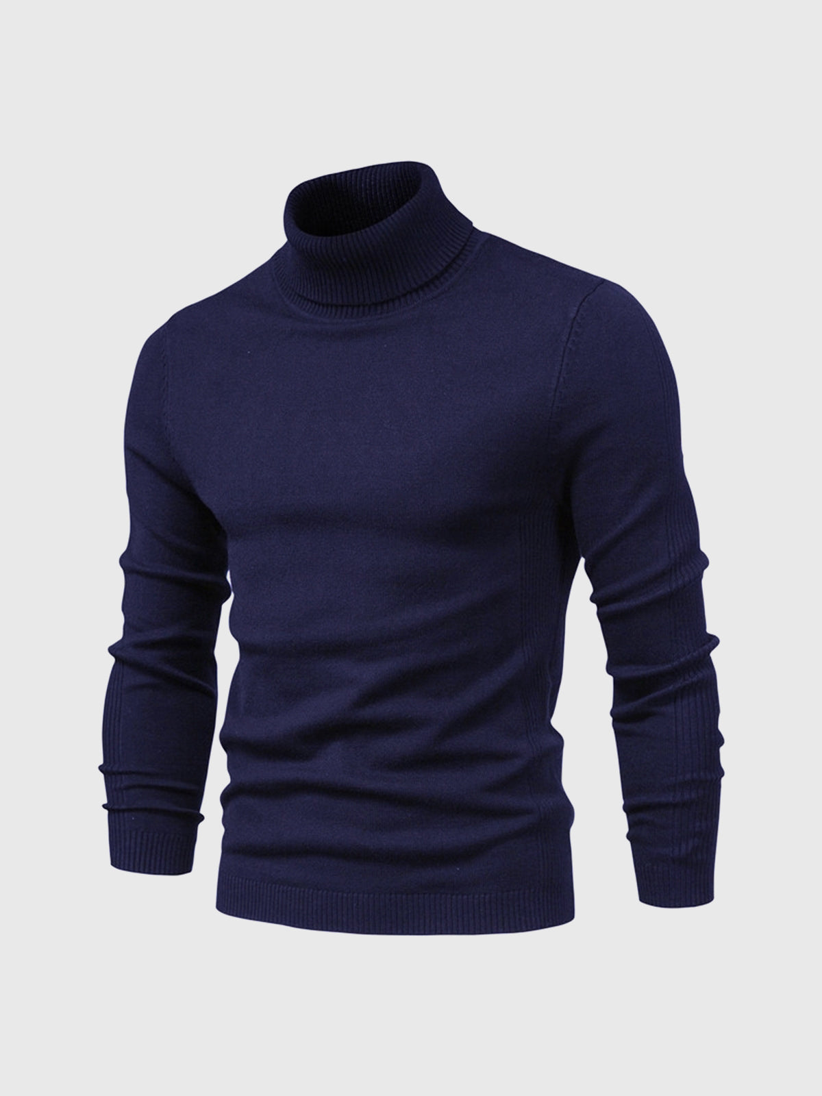 Ezekiel - Stylish Men's Turtleneck Sweater in Soft Cotton