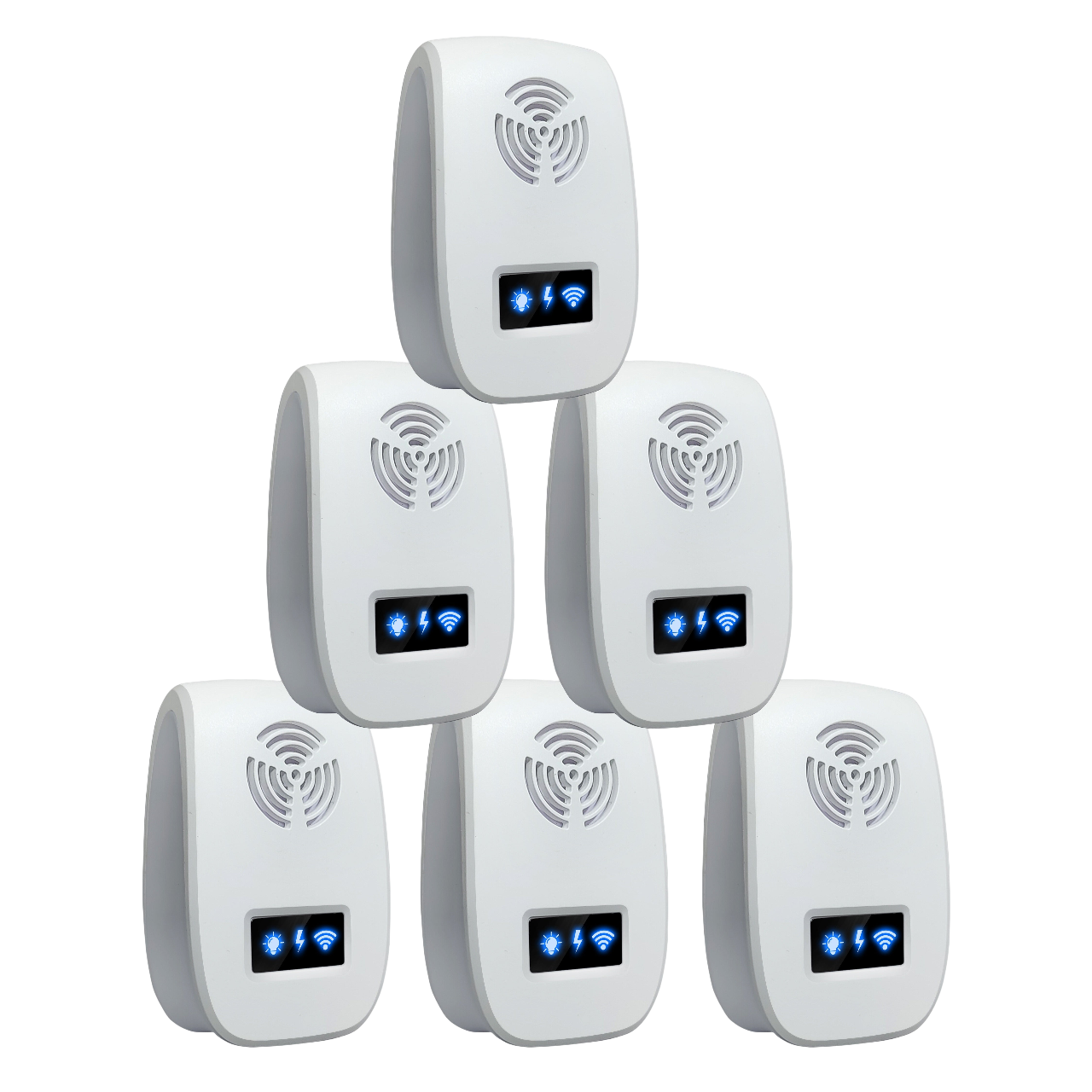 Bailey - Ultrasonic pest repeller 6 pack indoor plug