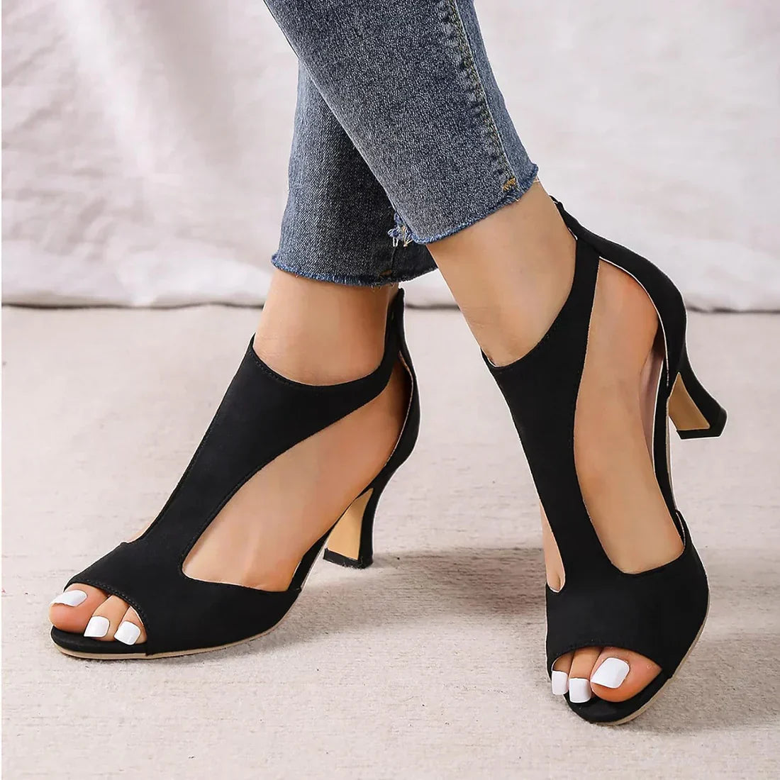 Lissie - Stylish Orthopedic High Heels for Comfort and Support
