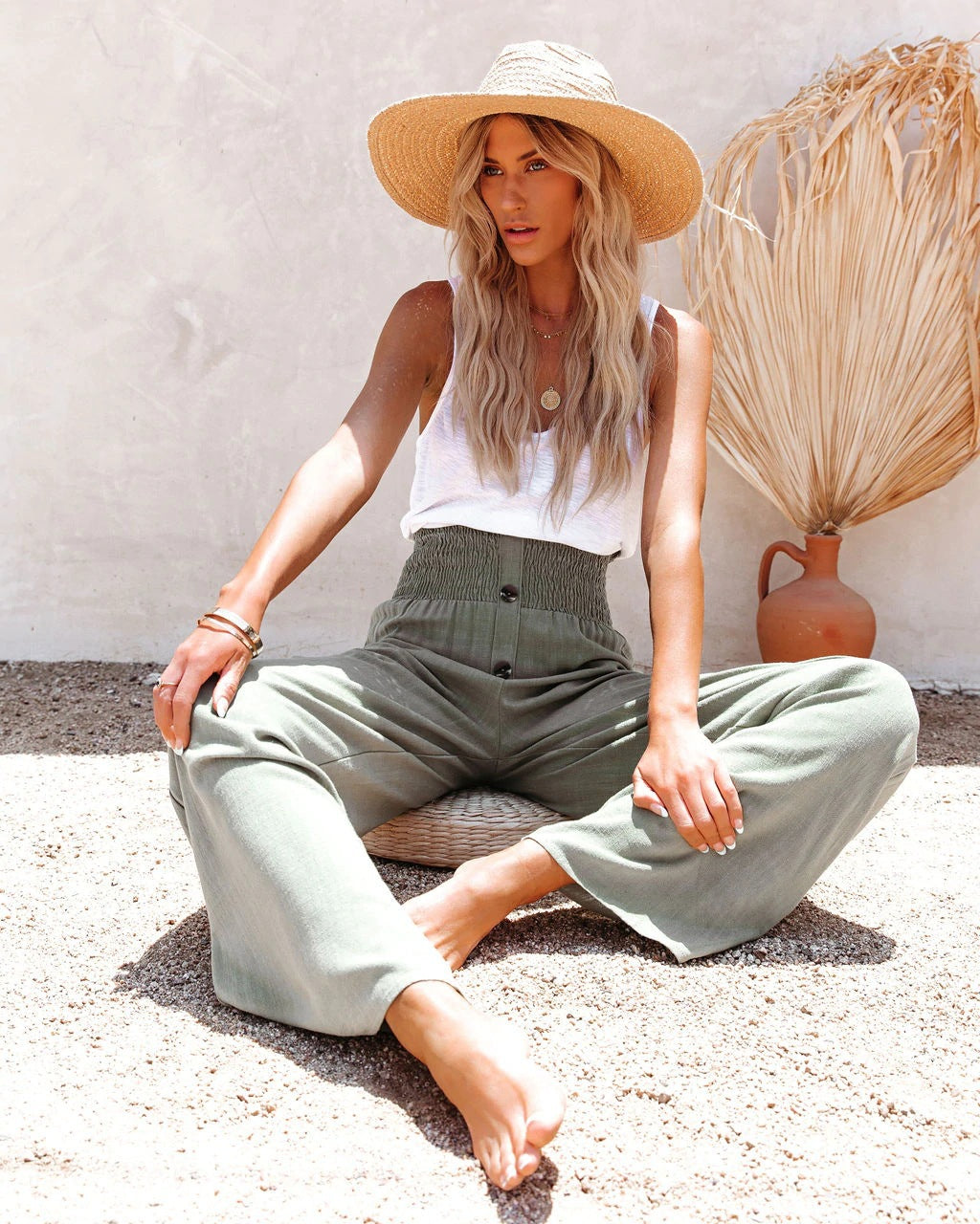 Ulalia - Stylish High-Waisted Pants for Women with Comfortable Fit